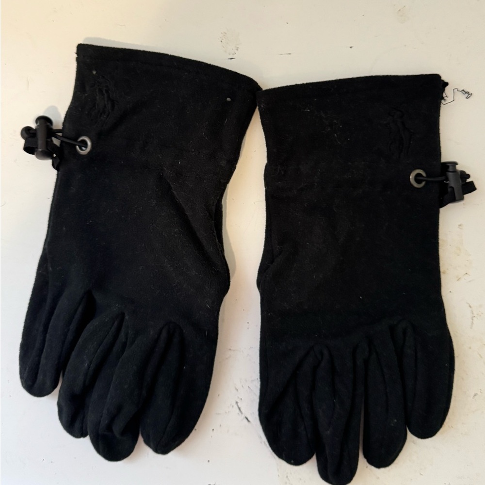 Polo Ralph Lauren Women’s Black Gloves Size L